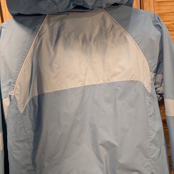 Columbia Sky Blue/White Outdoor Jacket Size Med - Picture 10 of 15